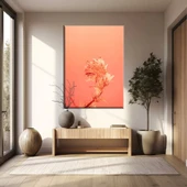 Botanik Çiçek Kanvas Tablo thumbnail 1