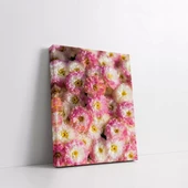 Pembe Çiçekler Kanvas Tablo thumbnail 2