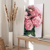 Pembe Güller Kanvas Tablo thumbnail 3