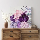 Lila Bahçesi Kanvas Tablo thumbnail 3