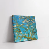 Çiçek Açan Badem Çiçekleri Kanvas Tablo thumbnail 2