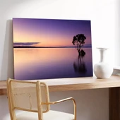 Mor Sükunet Kanvas Tablo thumbnail 3