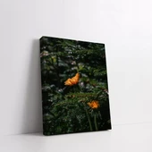 Dallardaki Çiçek Kanvas Tablo thumbnail 2