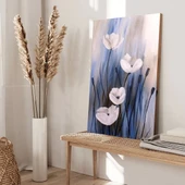 Mavi Lale Kanvas Tablo thumbnail 3