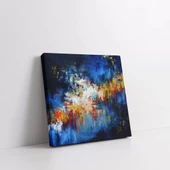 Renklerin Çarpışması Kanvas Tablo thumbnail 2