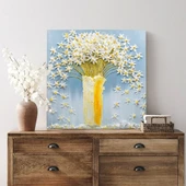 Vazgodaki Papatyalar Kanvas Tablo thumbnail 3