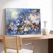 Dallardaki Çiçekler Kanvas Tablo thumbnail 3