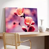 Pembe Sakura Kanvas Tablo thumbnail 3