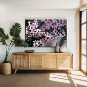 Ağaç Dallarındaki Çiçekler Kanvas Tablo thumbnail 1