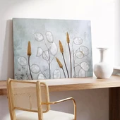 Lunaria Çiçeği Kanvas Tablo thumbnail 3