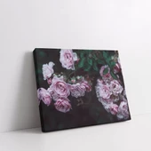 Pembe Güller Tarlası Kanvas Tablo thumbnail 2