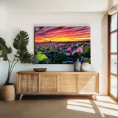 Menekşe Bahçesi Kanvas Tablo thumbnail 1