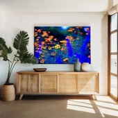 Menekşeler Kanvas Tablo thumbnail 1