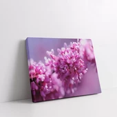 Lila Rengi Çiçekler Kanvas Tablo thumbnail 2