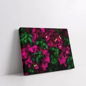 Begonvil Çiçeği Kanvas Tablo thumbnail 2