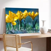 Sarı Laleler Kanvas Tablo thumbnail 3