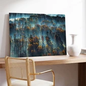 Sonbahardaki Orman Kanvas Tablo thumbnail 3