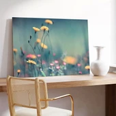 Sarı Çiçek Kanvas Tablo thumbnail 3