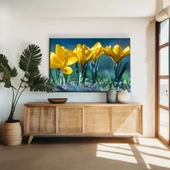 Sarı Laleler Kanvas Tablo thumbnail 1