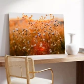 Küçük Dağ Güneşli Gün Kanvas Tablo thumbnail 3