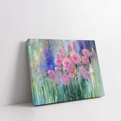 Gül Çiçekler Bahçesi Kanvas Tablo thumbnail 2