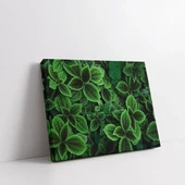 Yeşil Yapraklar Kanvas Tablo thumbnail 2