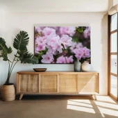 Pembe Açelyalar Kanvas Tablo thumbnail 1