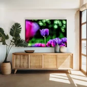 Mor Laleler Kanvas Tablo thumbnail 1