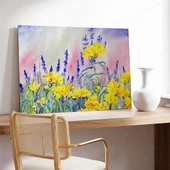 Lavanta Çiçeği Kanvas Tablo thumbnail 3