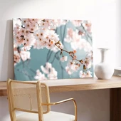 Kiraç Çiçeği Kanvas Tablo thumbnail 3