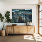 Sonbahardaki Orman Kanvas Tablo thumbnail 1