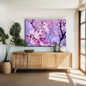 Şeftali Çiçeği Kanvas Tablo - 1