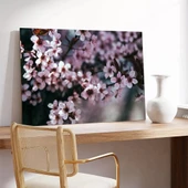 Ağaç Dallarındaki Çiçekler Kanvas Tablo thumbnail 3