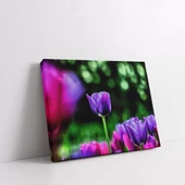 Mor Laleler Kanvas Tablo thumbnail 2