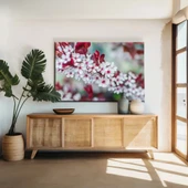 Kiraz Çiçekleri Kanvas Tablo thumbnail 1