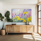 Lavanta Çiçeği Kanvas Tablo thumbnail 1