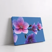 Pembe Çiçekler Kanvas Tablo thumbnail 2