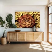 Sarı Gül Kanvas Tablo thumbnail 1