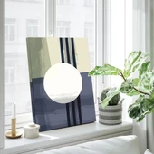 Daire Desenli Kanvas Tablo thumbnail 3