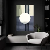 Daire Desenli Kanvas Tablo thumbnail 1