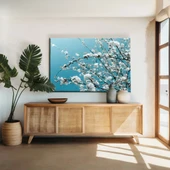 Badem Çiçeği Kanvas Tablo thumbnail 1