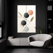 Renkli Daireler Kanvas Tablo thumbnail 1