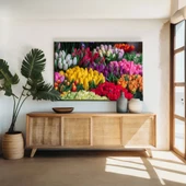 Rengarenk Laleler Kanvas Tablo thumbnail 1