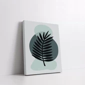 Siyah Palmiye Kanvas Tablo thumbnail 2