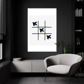 Özgürlüğe Uçan Kuşlar Kanvas Tablo thumbnail 1