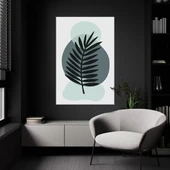 Siyah Palmiye Kanvas Tablo thumbnail 1