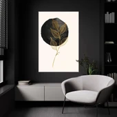 Altın Yaprak Kanvas Tablo thumbnail 1