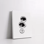 Siyah Kokteyl Kanvas Tablo thumbnail 2