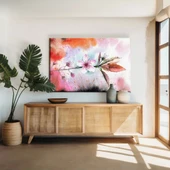 Kiraz Çiçeği Kanvas Tablo thumbnail 1