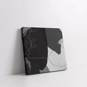 Çizgi Desenli Antrasit Kanvas Tablo thumbnail 3